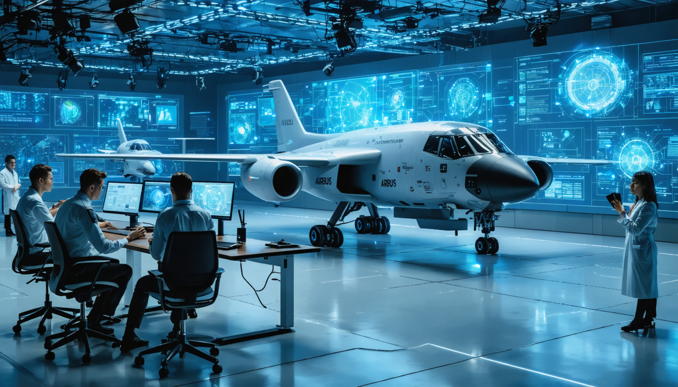 airbus reçoit un financement de 50 millions d'euros pour transformer l'intégration de l'intelligence artificielle dans les technologies militaires, renforçant ainsi l'innovation et la sécurité.