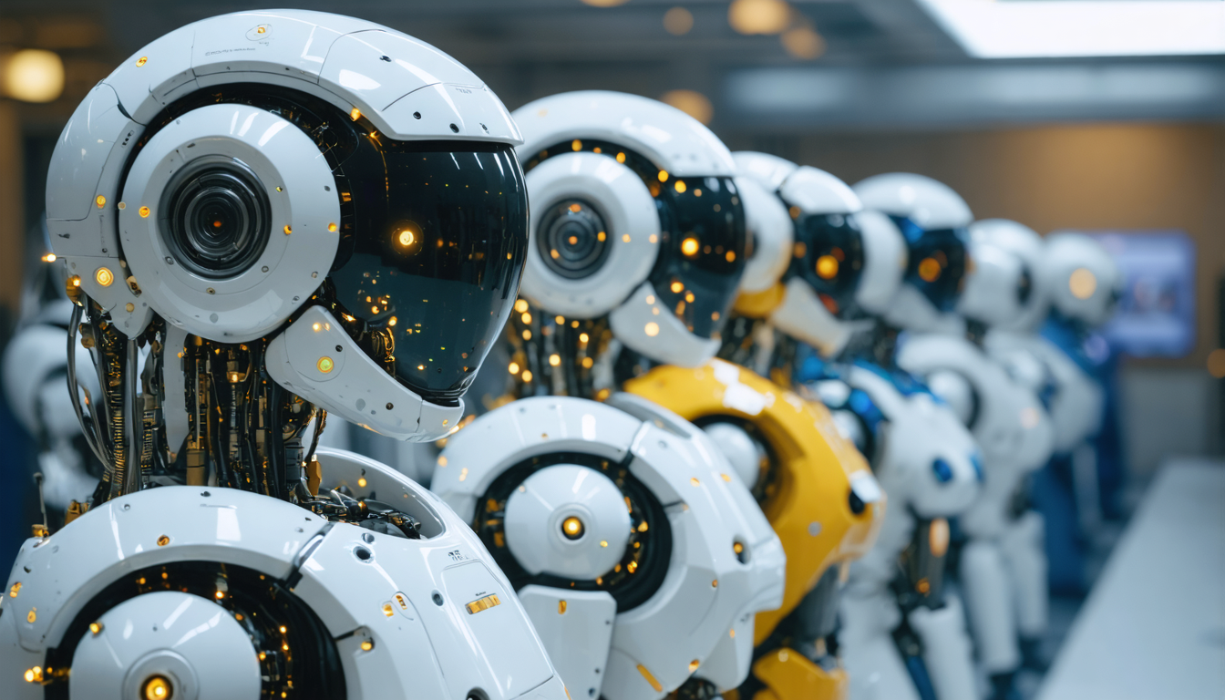 découvrez la première école dédiée aux robots, spécialisée dans la formation des humanoïdes pour assurer la relève des humains dans divers domaines.