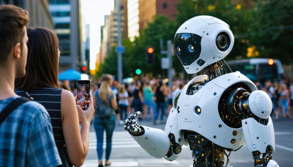 This influencer spends $1400 per day to rent a humanoid robot: an experience worth it?