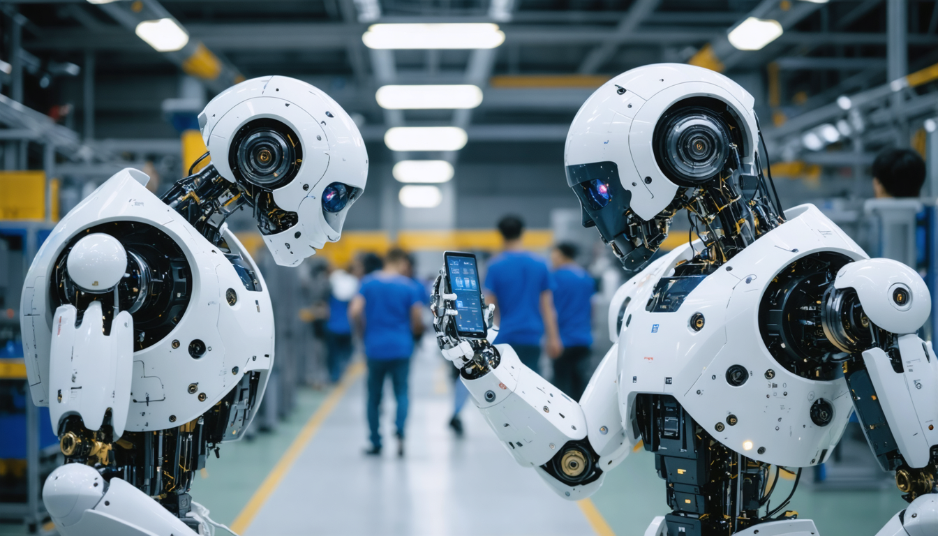 découvrez comment la chine s'engage dans une révolution robotique majeure, transformant son industrie à grande vitesse, alors que la france reste en retrait face à cette vague technologique imminente.