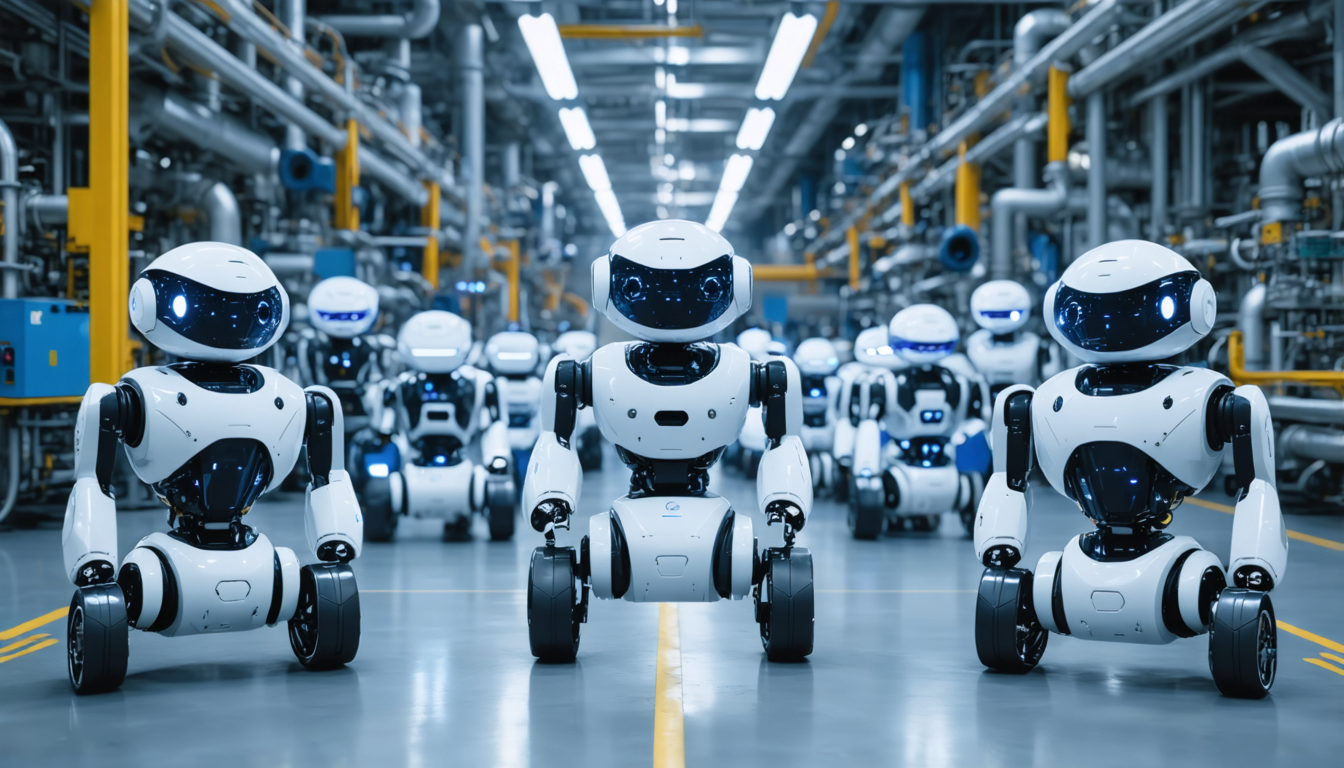 découvrez ubtech walker s2, le robot humanoïde avancé conçu pour révolutionner le secteur industriel grâce à son agilité et son intelligence artificielle.