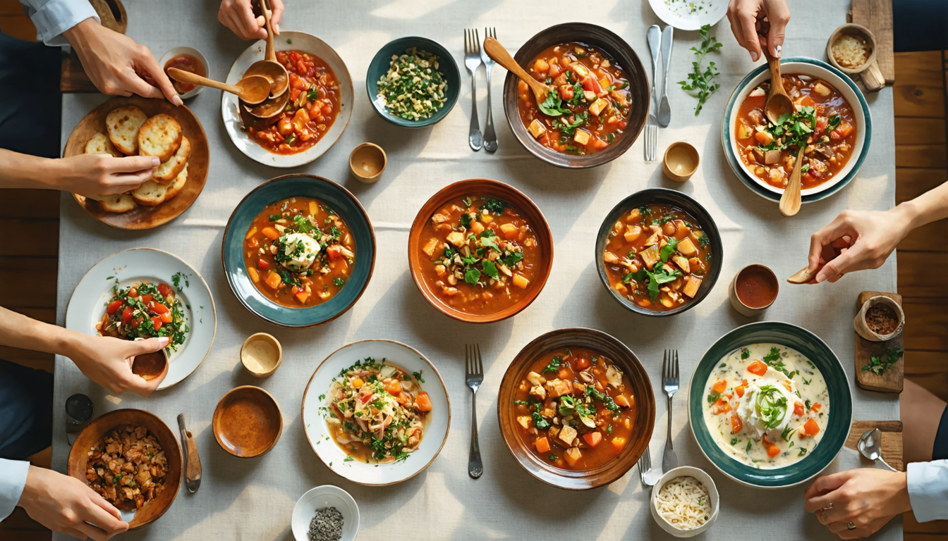 envie de réconfort ? découvrez 12 recettes simples et savoureuses qui raviront toute votre famille et mettront le sourire à toute la table.