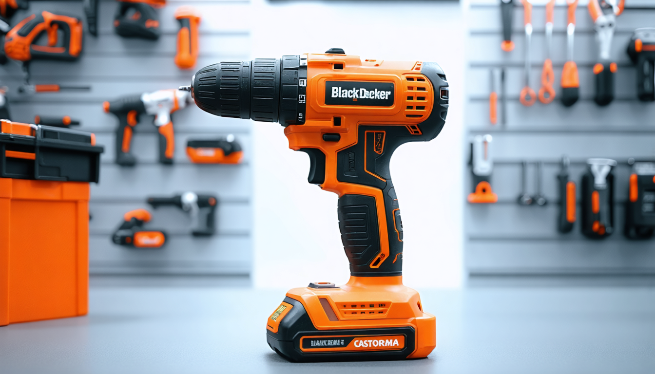 korzystaj z bezprzewodowej wiertarko-wkrętarki black+decker w promocji w castorama poniżej 55 €. łącz wydajność i oszczędność przy swoich pracach domowych.