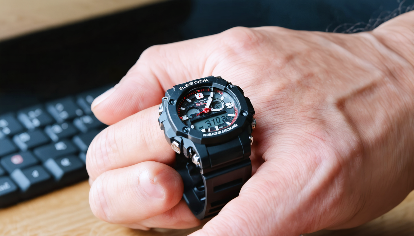 discover the g-shock nano, the innovative and clever mini watch that discreetly sits on your fingertips for a practical and trendy style.
