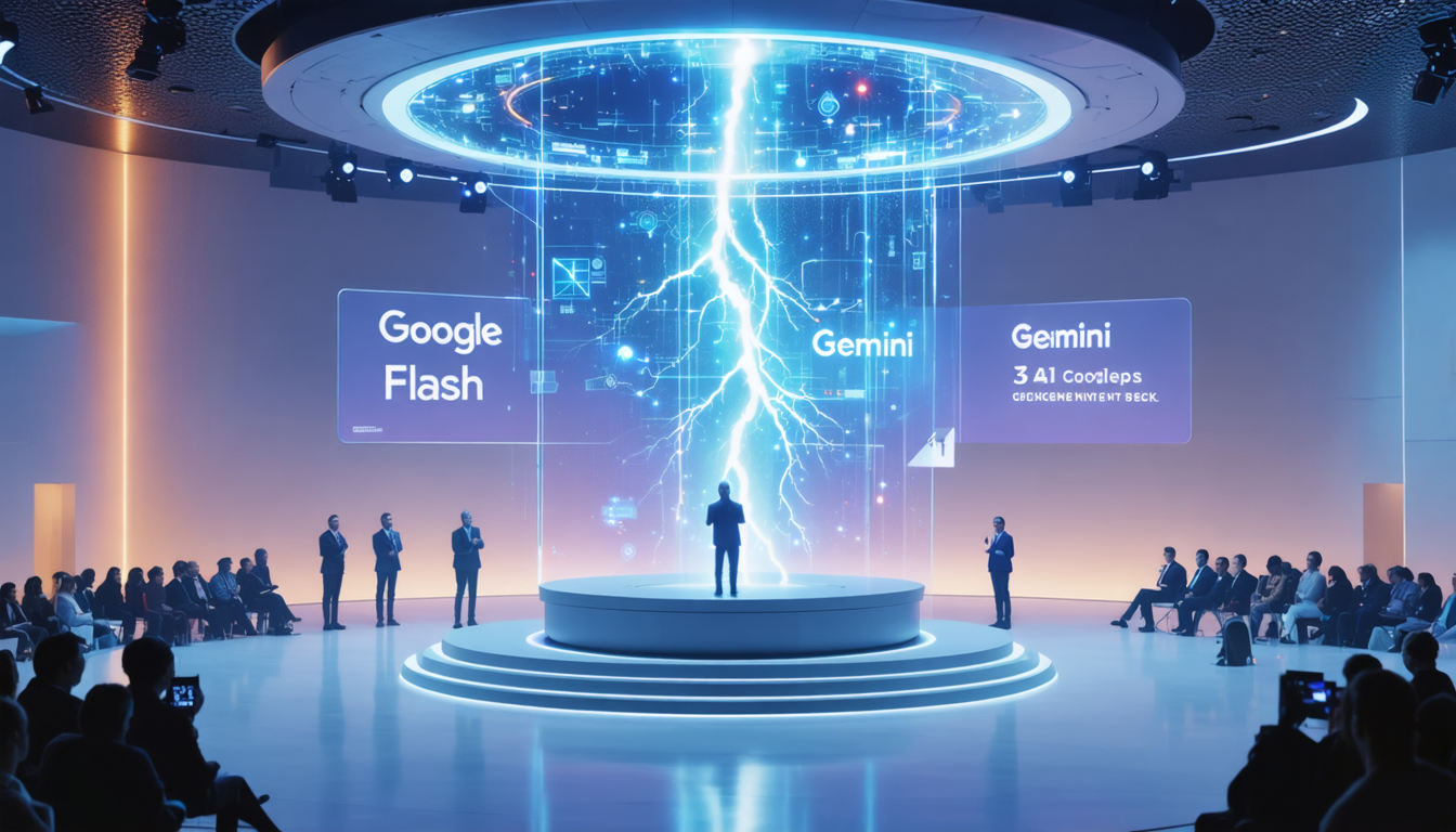 discover gemini 3 flash from google, an ultra-fast artificial intelligence offering instant answers as fast as a classic google search.