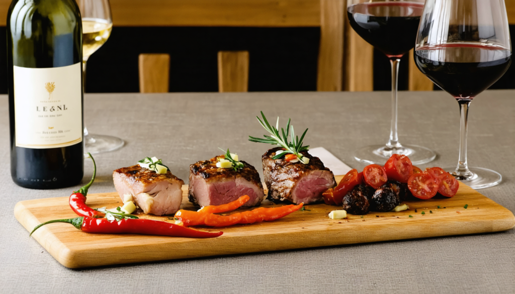 découvrez nos joues de porc mijotées au chorizo et piment d’espelette, un plat réconfortant aux saveurs épicées parfait pour un automne chaleureux et parfumé.