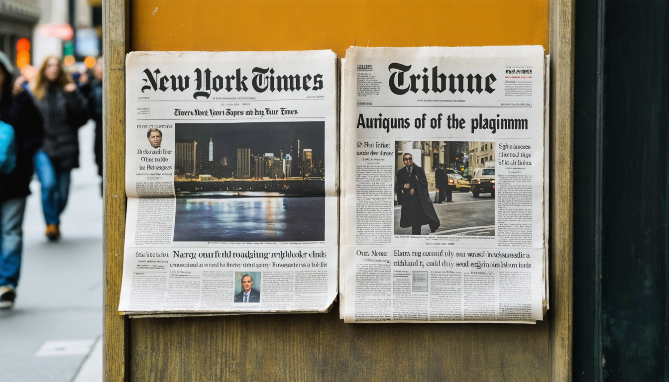 découvrez comment le new york times et le tribune accusent perplexity de plagiat, mettant en lumière les enjeux éthiques dans le domaine des médias et de l'intelligence artificielle.