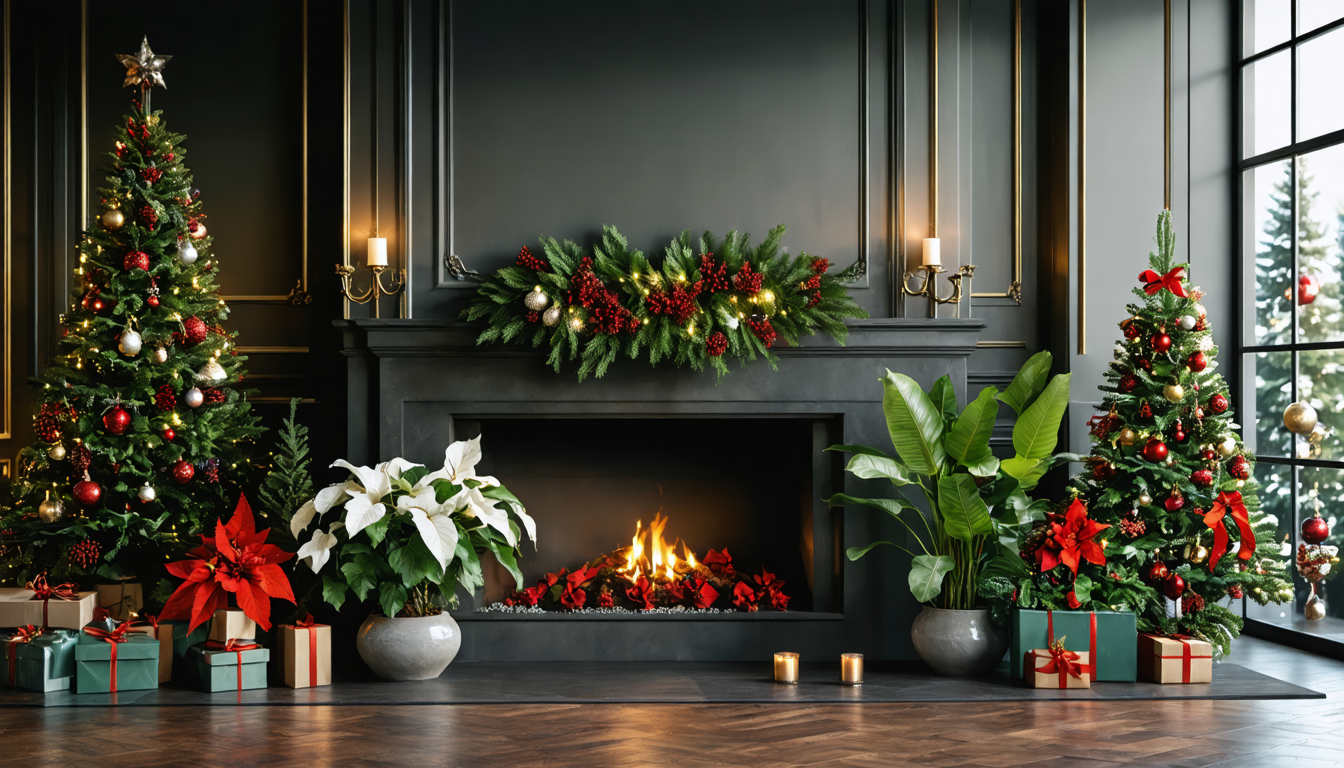 discover 5 elegant plants to enhance your Christmas decoration with style and originality, leaving aside the traditional poinsettia.