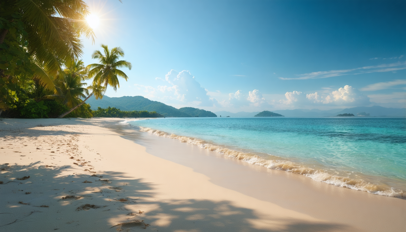 évadez-vous en seulement 1h30 de vol depuis la france vers un havre de paix ensoleillé, avec des plages isolées, idéal pour fuir le froid et profiter du calme et de la douceur.