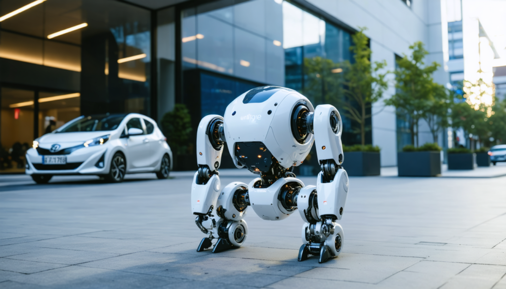 Unitree R1 : der akrobatische Roboter zum Preis eines kleinen Stadtwagens