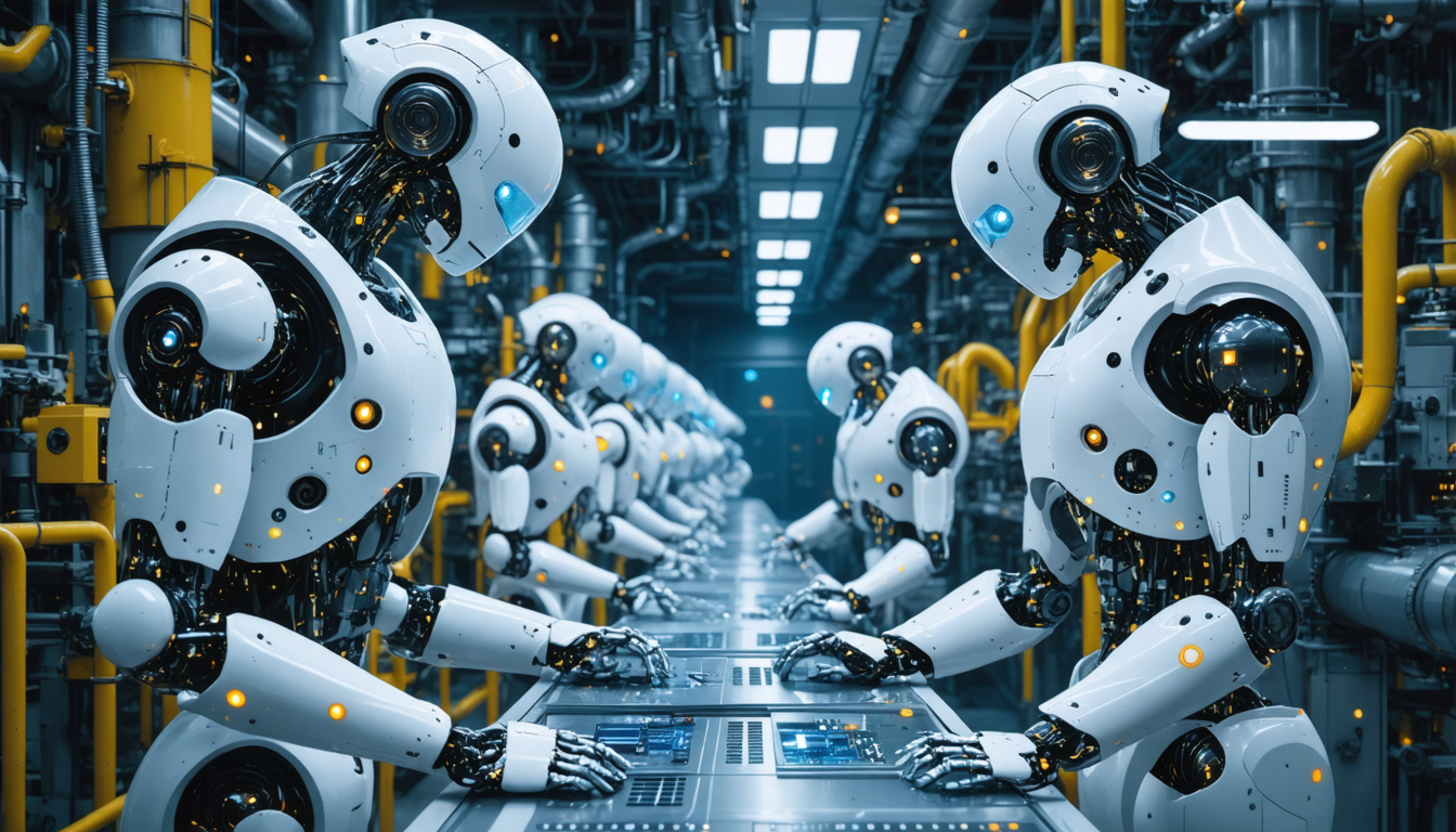 entdecken sie, wie atlas, der fortschrittliche roboter von boston dynamics, die kontrollle der fabrik mit präzision und effizienz in diesem beeindruckenden video beherrscht.