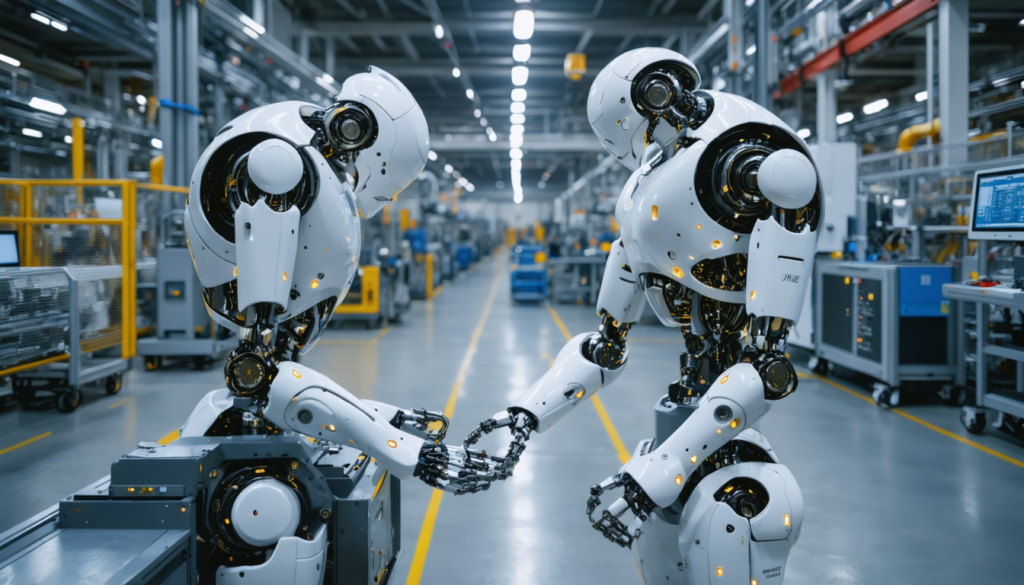 découvrez la vidéo spectaculaire d'atlas, le robot de boston dynamics, qui maîtrise parfaitement le contrôle de l'usine avec une agilité et une précision impressionnantes.