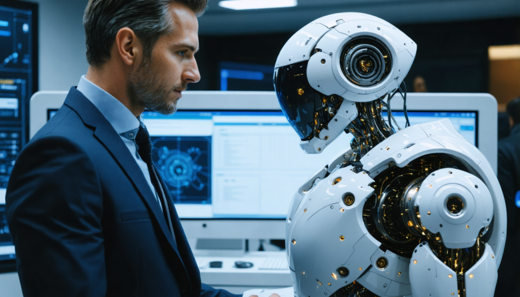 Video: an entrepreneur victim of an unexpected attack by his own robot