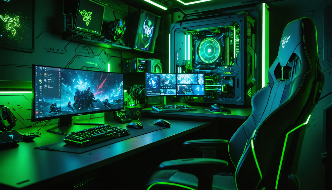 découvrez comment razer investit 600 millions dans l'intelligence artificielle pour transformer l'univers du jeu vidéo, présenté au ces 2026.