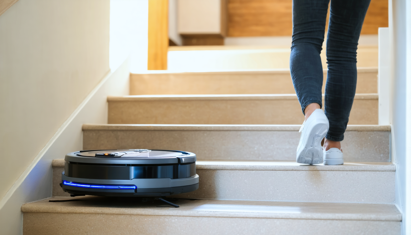 découvrez au ces 2026 l'innovant aspirateur robot de roborock, qui révolutionne le nettoyage en pouvant marcher sur jambes pour atteindre tous les recoins de votre maison.