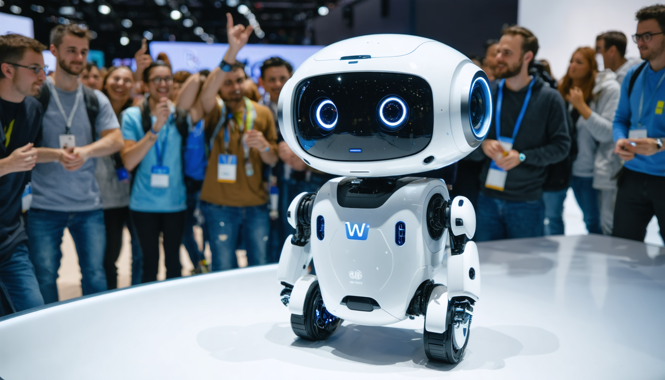 découvrez le robot w1 présenté au ces 2026, inspiré de wall-e, qui séduit par son design et ses fonctionnalités malgré une petite imperfection.