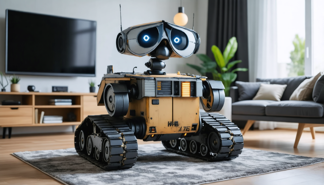 découvrez le robot w1 présenté au ces 2026, inspiré de wall-e, qui séduit par son design innovant malgré une petite imperfection.