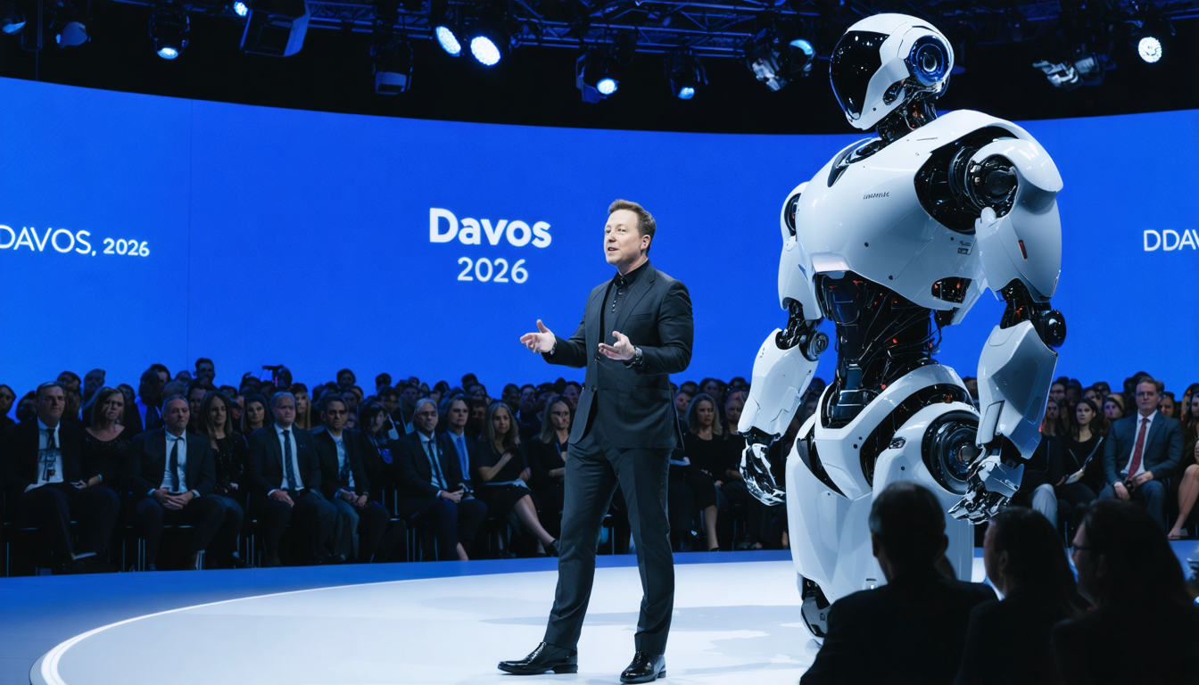découvrez comment elon musk a fait sensation à davos 2026 avec l'annonce du robot optimus, qui pourrait être commercialisé dès 2027, révolutionnant ainsi le marché de la robotique.