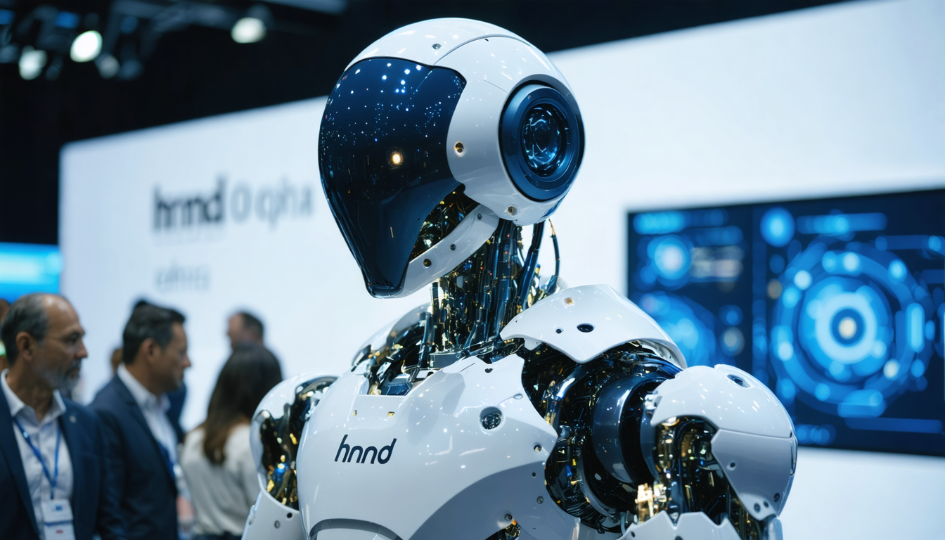 découvrez hmnd 01 alpha, l'humanoïde révolutionnaire développé en seulement 7 mois, présenté en exclusivité au ces 2026. une avancée technologique majeure qui transforme le futur de la robotique.