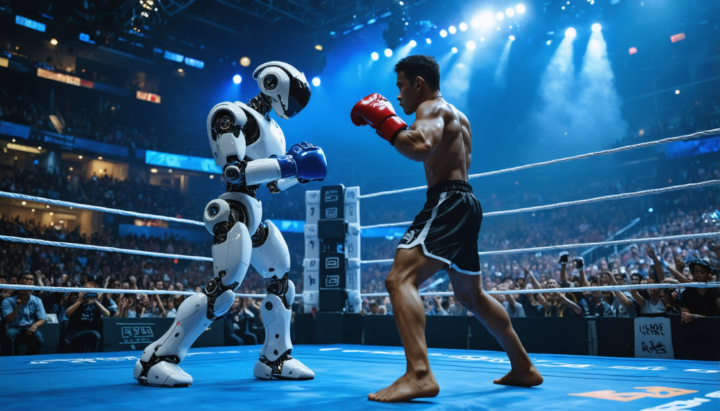 Inarrêtable innovation : ce nouveau robot entre dans l’arène du kickboxing