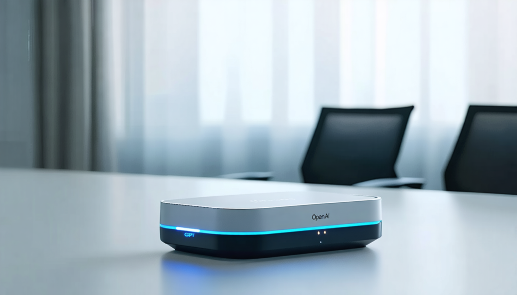 Le tout premier appareil signé OpenAI se dévoile : ChatGPT change de fonction