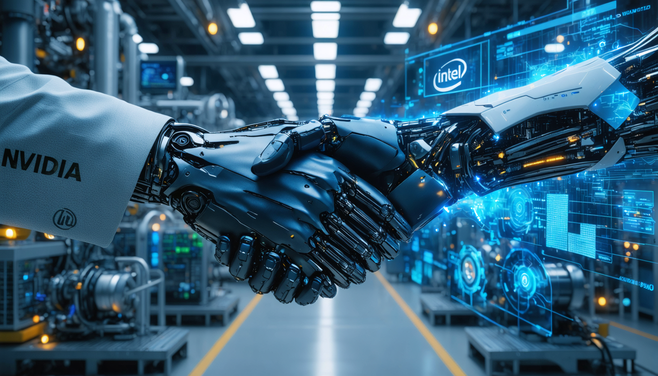 découvrez pourquoi nvidia investit 5 milliards d'euros dans intel et ses sites de fabrication, une stratégie audacieuse visant à renforcer leur partenariat et stimuler l'innovation technologique.