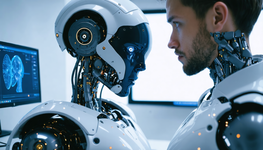 Vidéo : la toute première conversation entre deux robots humanoïdes dévoilée