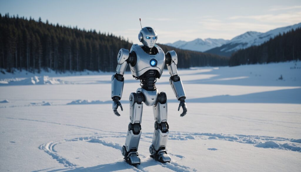 Video: Dieser Roboter stellt einen Rekord auf, indem er 130.000 Schritte auf Eis bei -11 °C geht