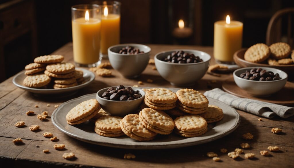 Biskuit ringan dengan gandum, kismis, dan cokelat: camilan lezat untuk dicoba malam ini