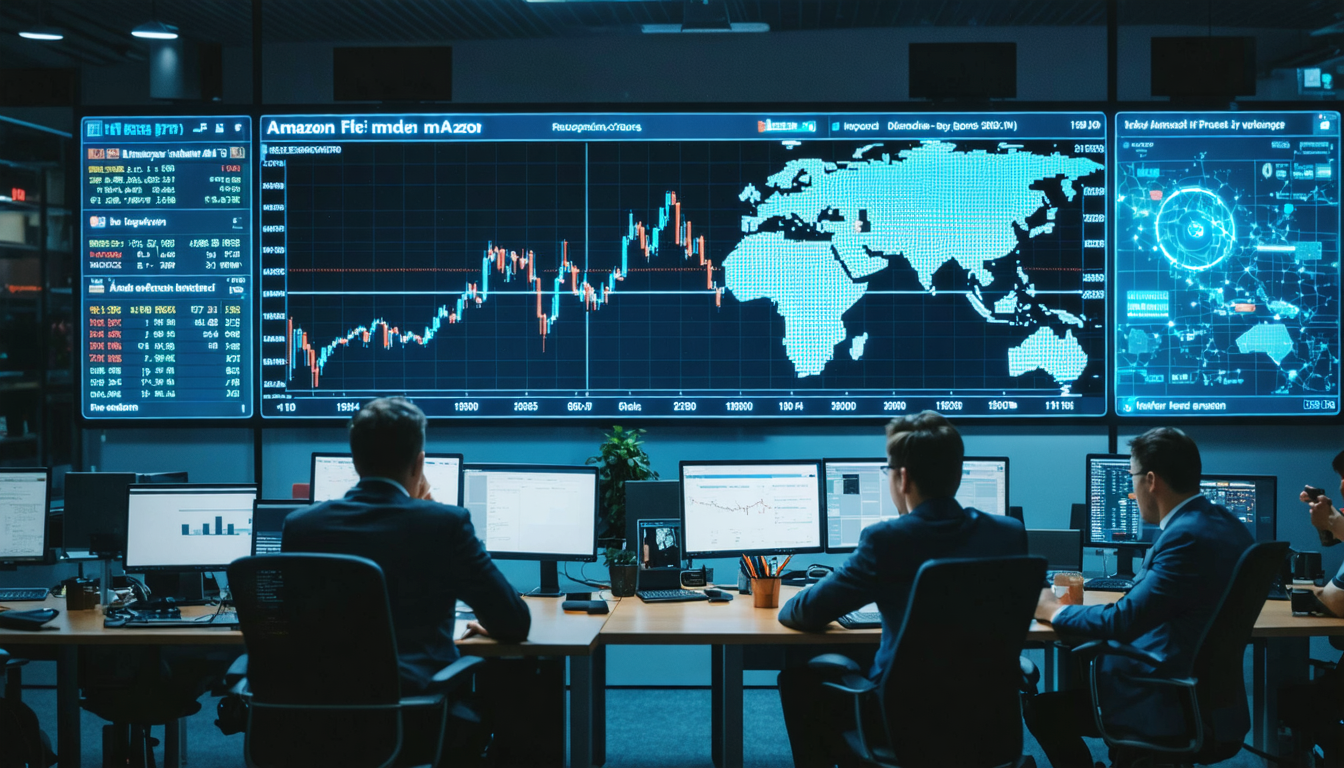 amazon chute en bourse après avoir annoncé des investissements massifs dans l'intelligence artificielle, suscitant des inquiétudes chez les investisseurs.