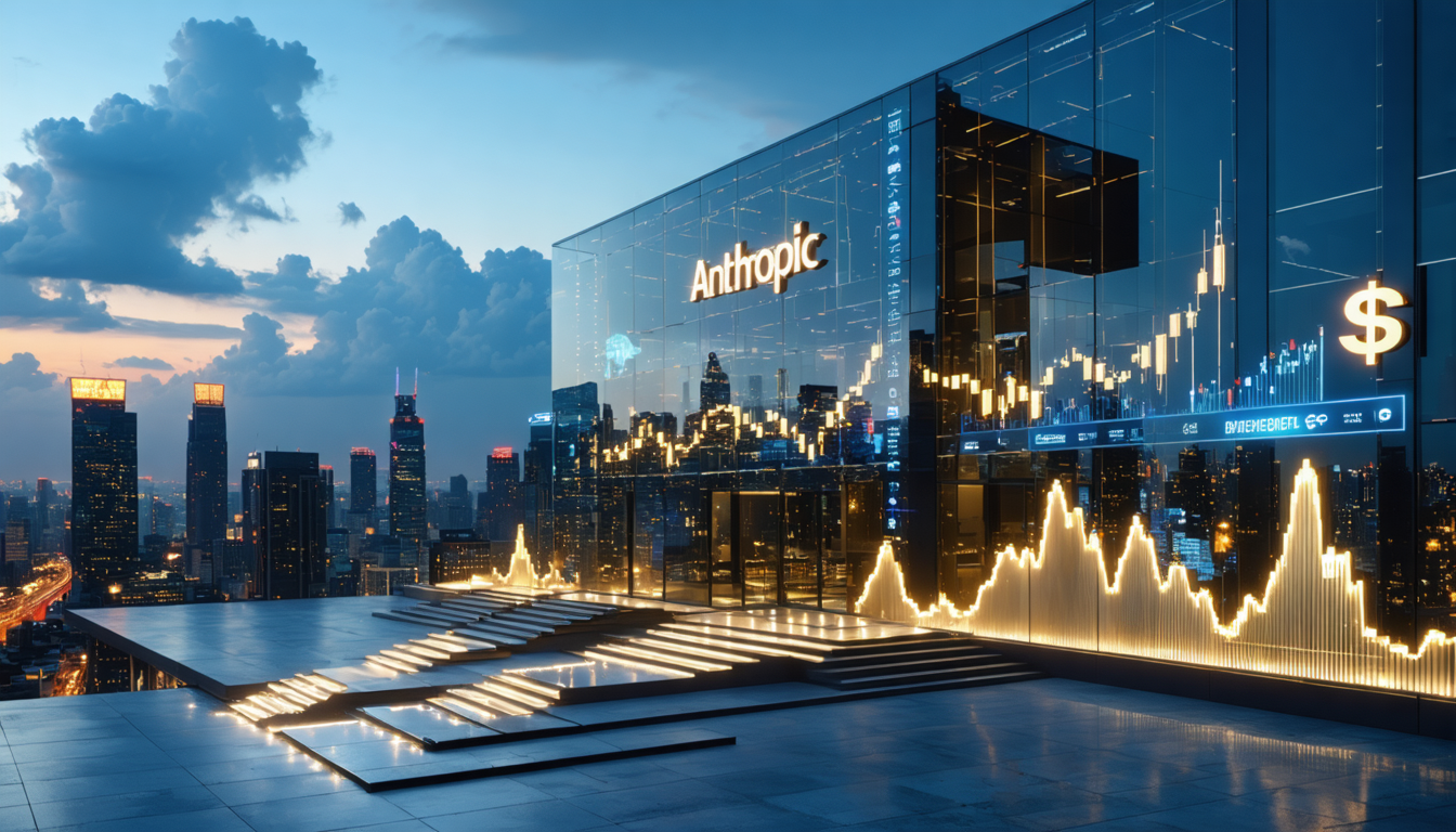 anthropic obtient un financement record de 30 milliards de dollars, propulsant sa valorisation à 380 milliards, marquant une étape majeure dans l'industrie technologique.