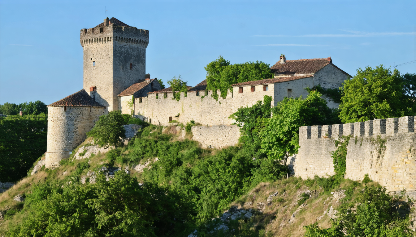 explorez le plus petit village fortifié du gers, un joyau historique et l'un des plus beaux de france à visiter absolument.
