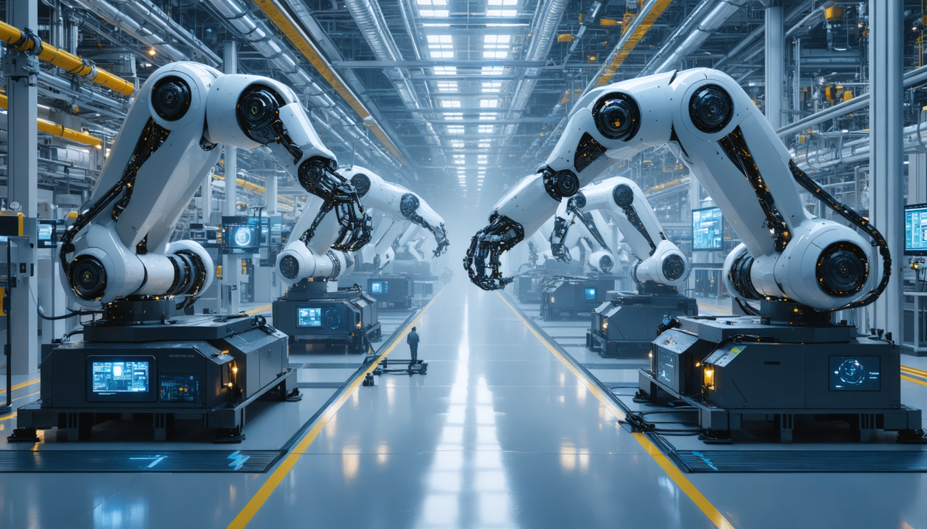 découvrez comment dassault systèmes et nvidia unissent leurs forces pour transformer l'intelligence artificielle dans l'industrie, en innovant au cœur de la révolution technologique.