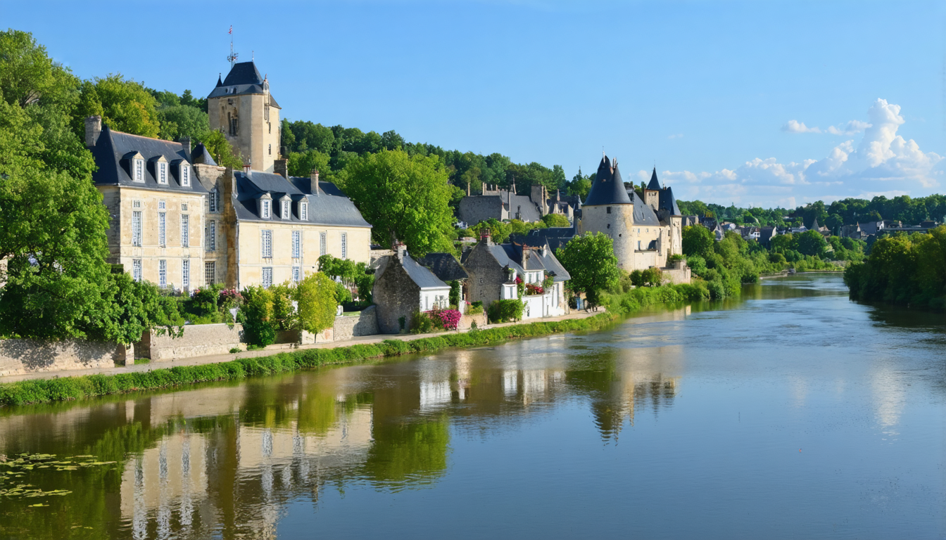 explorez le plus beau village classé unesco au cœur du maine-et-loire, un joyau pittoresque niché en bord de loire, riche en histoire et en paysages enchanteurs.