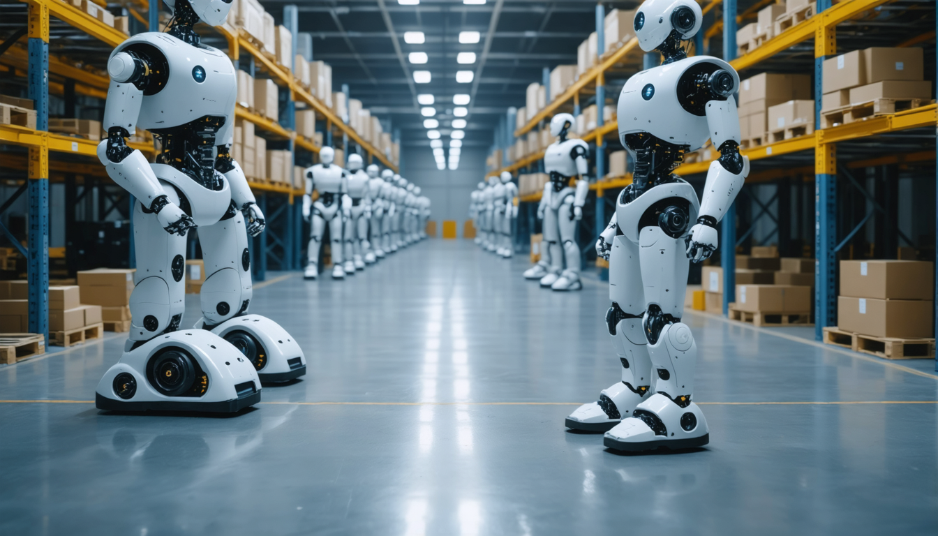 découvrez humanoid, l'intelligence artificielle révolutionnaire qui coordonne et contrôle une flotte entière de robots pour transformer les industries et améliorer l'efficacité.