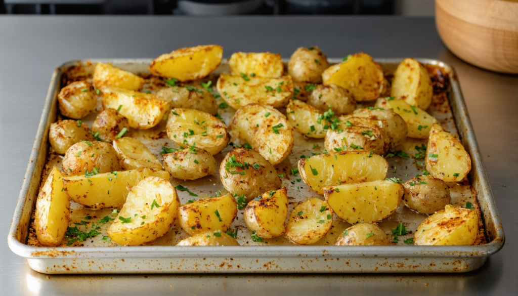 Pommes de terre au four : ma méthode rapide pour un résultat doré et croustillant garanti à chaque fois