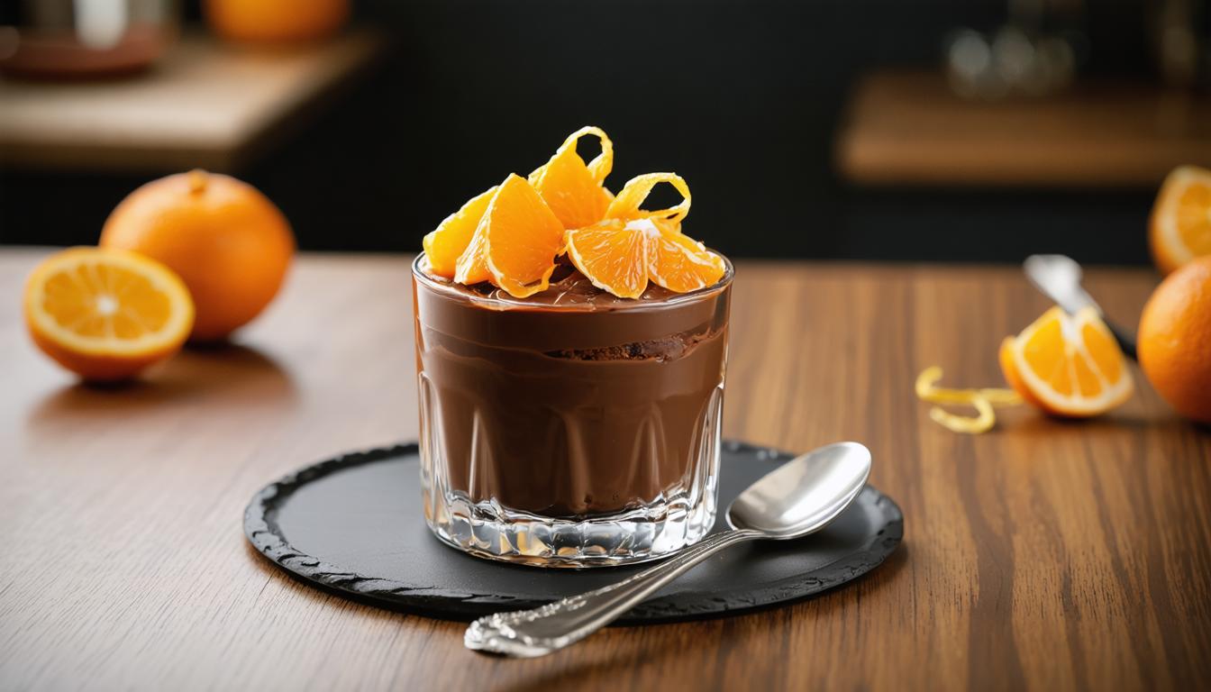découvrez la recette simple et raffinée de la mousse chocolat-clémentine de cyril lignac, un dessert gourmand à savourer en toute occasion.