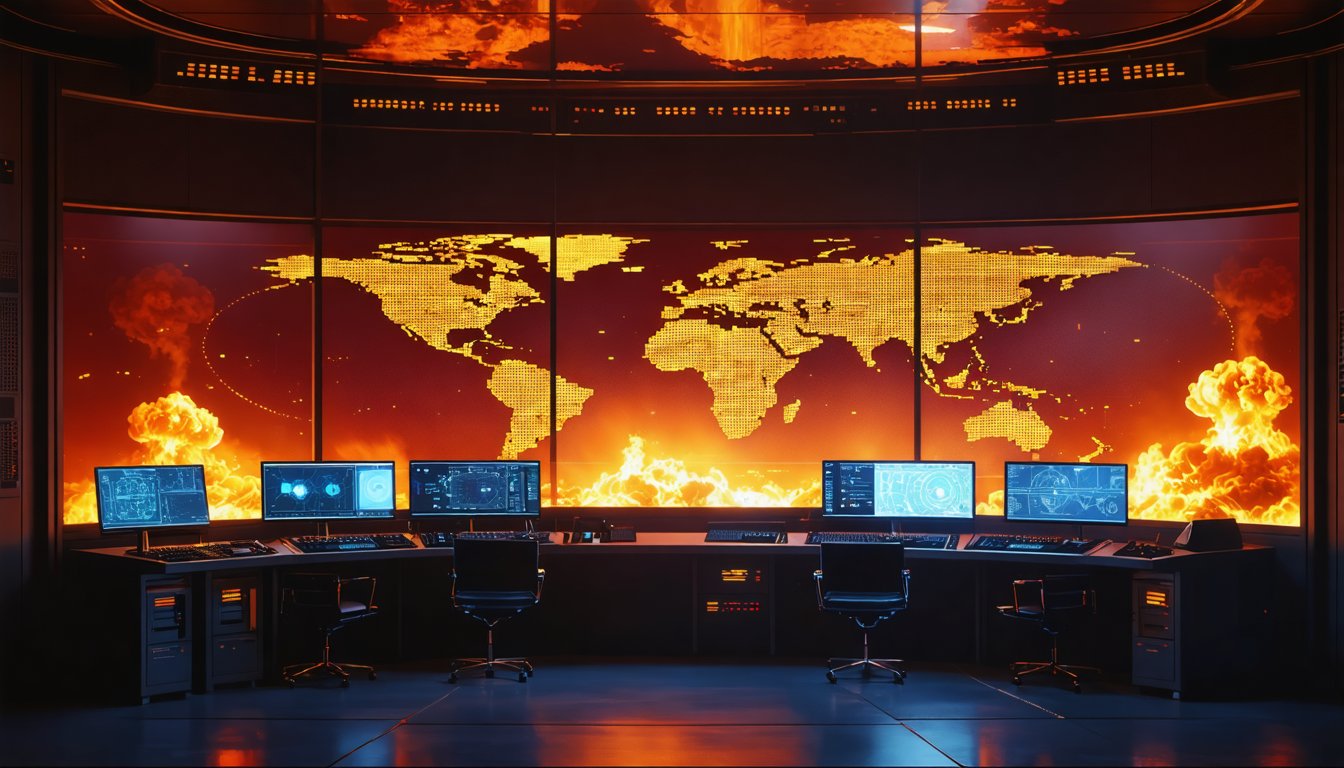 découvrez les conséquences effrayantes lorsqu'une intelligence artificielle accède aux codes nucléaires, explorant les risques et les enjeux de cette menace technologique majeure.