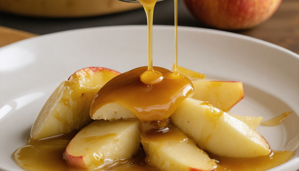 Tiramisu au caramel beurre salé et pommes poêlées : une explosion de saveurs fondantes et gourmandes