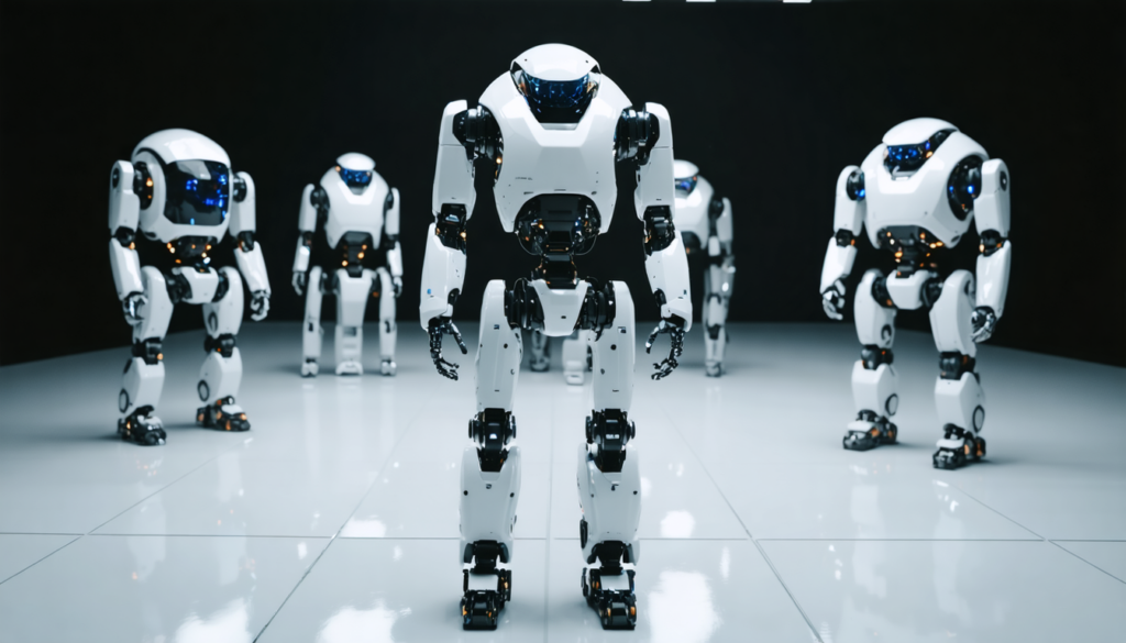 découvrez une vidéo surprenante où un robot se transforme en démon avant de s'effondrer en pleine démonstration, mêlant technologie et mystère.