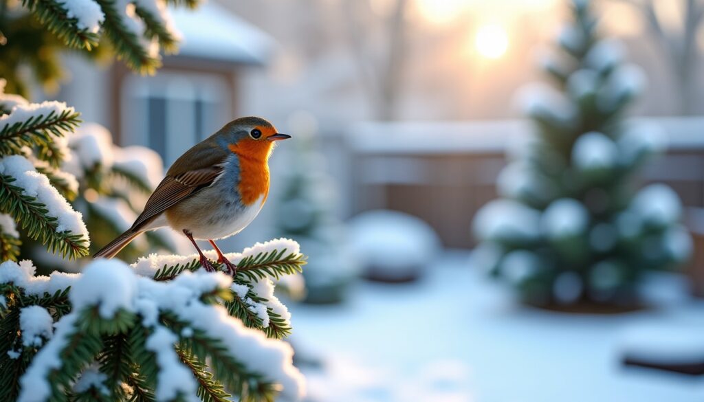 Cómo convertir su jardín en un refugio invernal para los petirrojos: 5 consejos esenciales