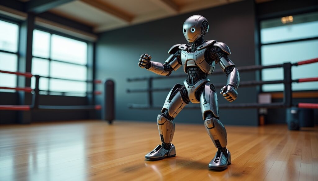 Inarrêtable innovation : ce nouveau robot entre dans l’arène du kickboxing