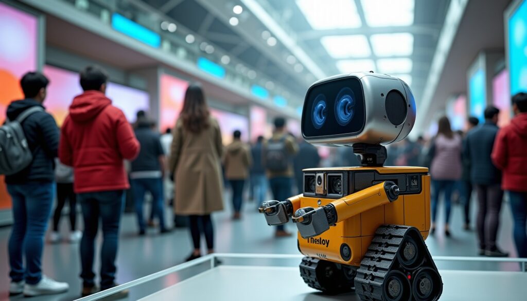 Odkrycie na CES 2026: W1, robot o wyglądzie Wall-E, zachwyca mimo drobnej niedoskonałości