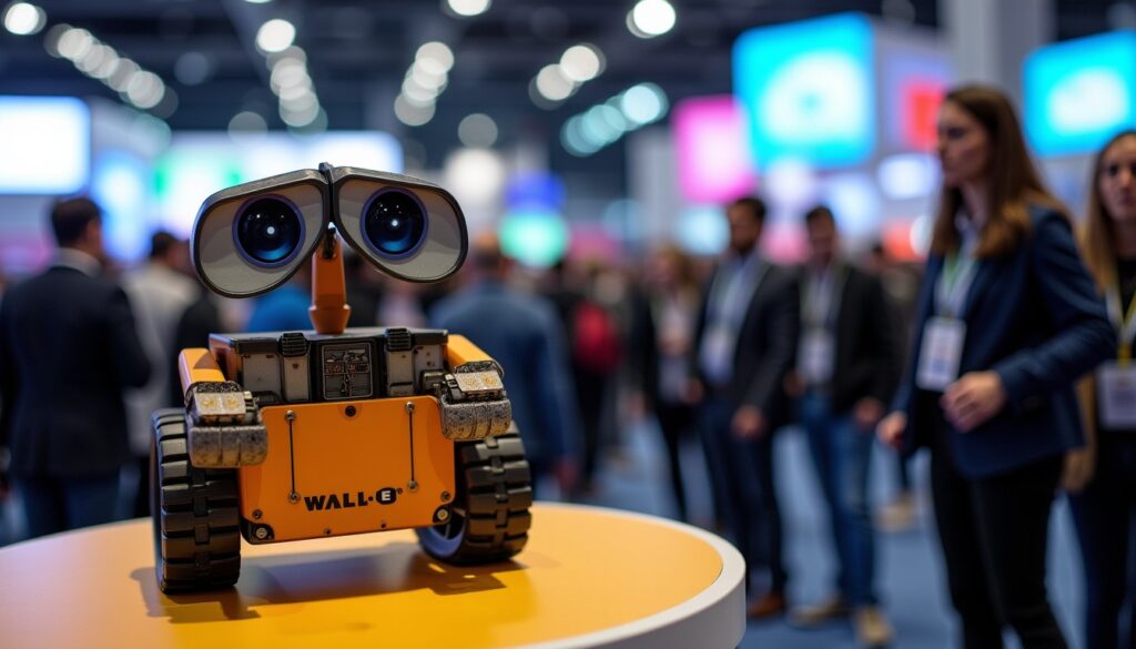 Descoberta na CES 2026: W1, o robô com aparência de Wall-E, encanta apesar de uma pequena imperfeição