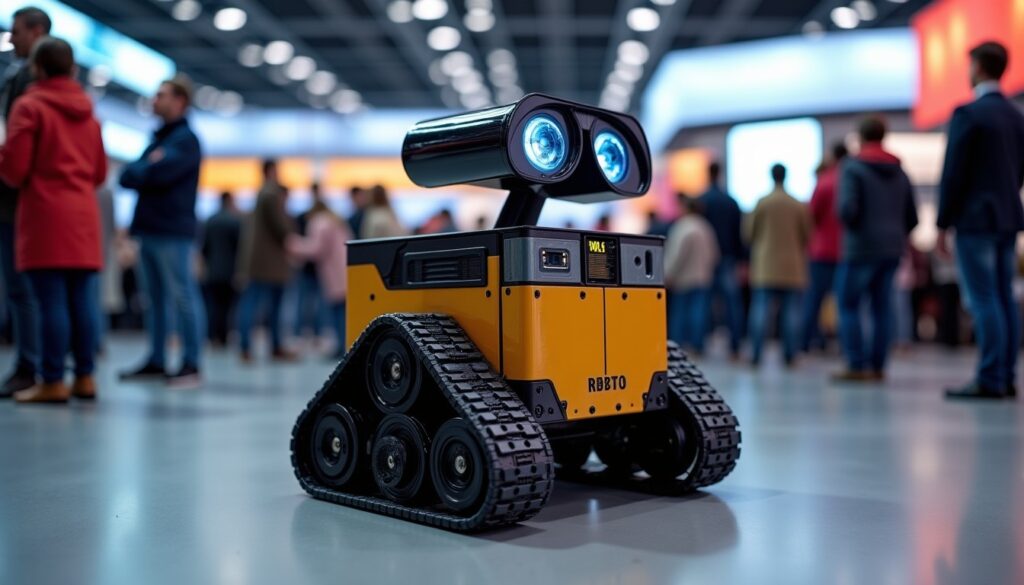 Descubrimiento en el CES 2026: W1, el robot con apariencia de Wall-E, conquista a pesar de una pequeña imperfección