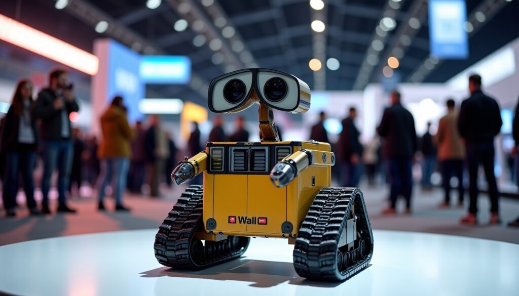 Discovery at CES 2026: W1, the robot with the look of Wall-E, charms despite a small flaw