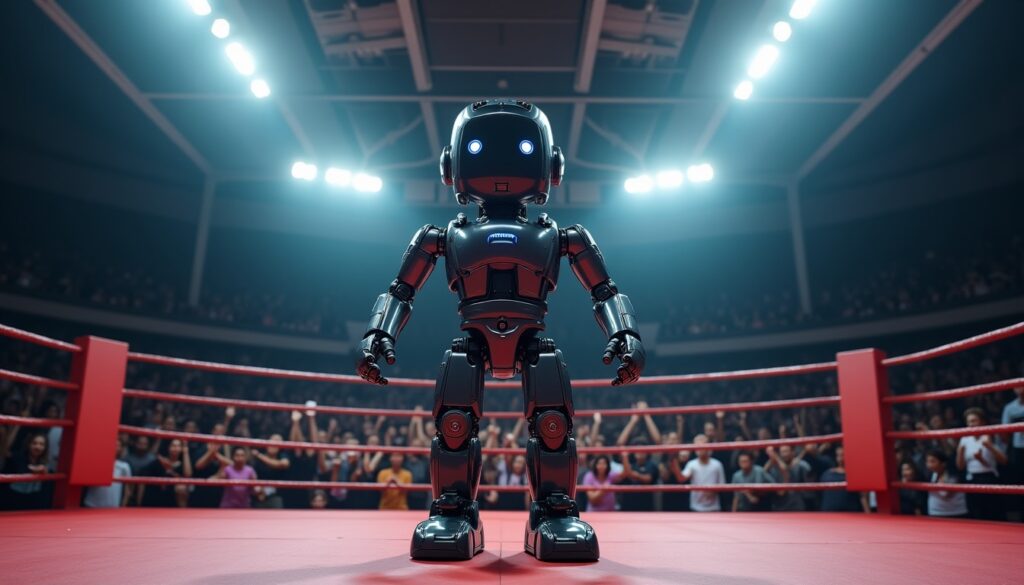 Unaufhaltsame Innovation: Dieser neue Roboter betritt die Kickbox-Arena