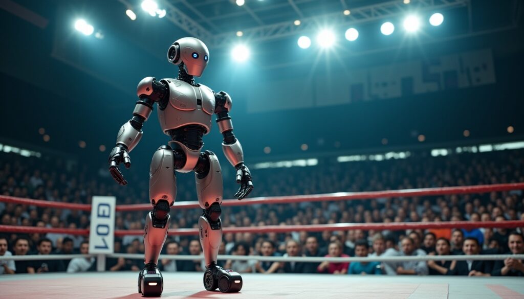 Inovação imparável: este novo robô entra na arena do kickboxing