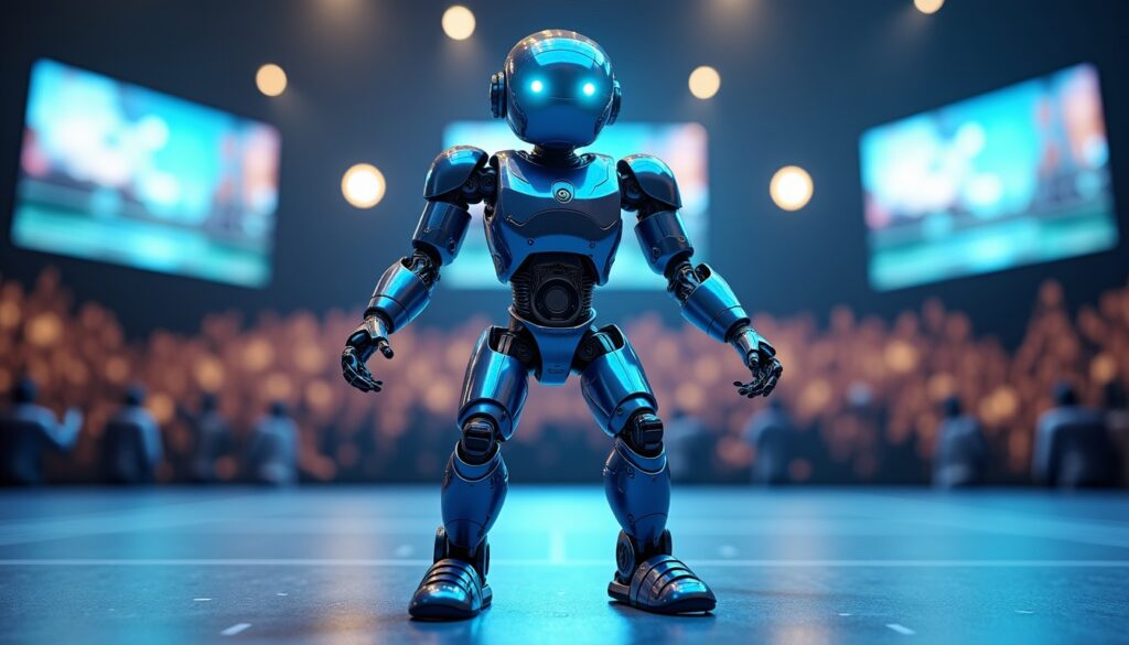 Innovación imparable: este nuevo robot entra en la arena del kickboxing