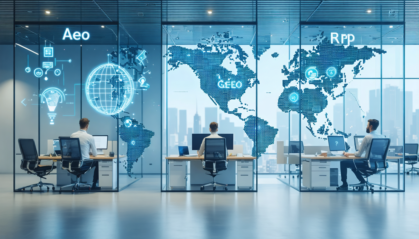 découvrez comment cloisonner le geo, l’aeo, le serp et les rp peut nuire à votre visibilité en ligne et compromette vos stratégies de référencement et communication digitale.